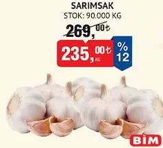 SARIMSAK KG SARIMSAK KG